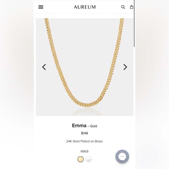 Aureum Emma gold Necklace - Picture 4 of 7